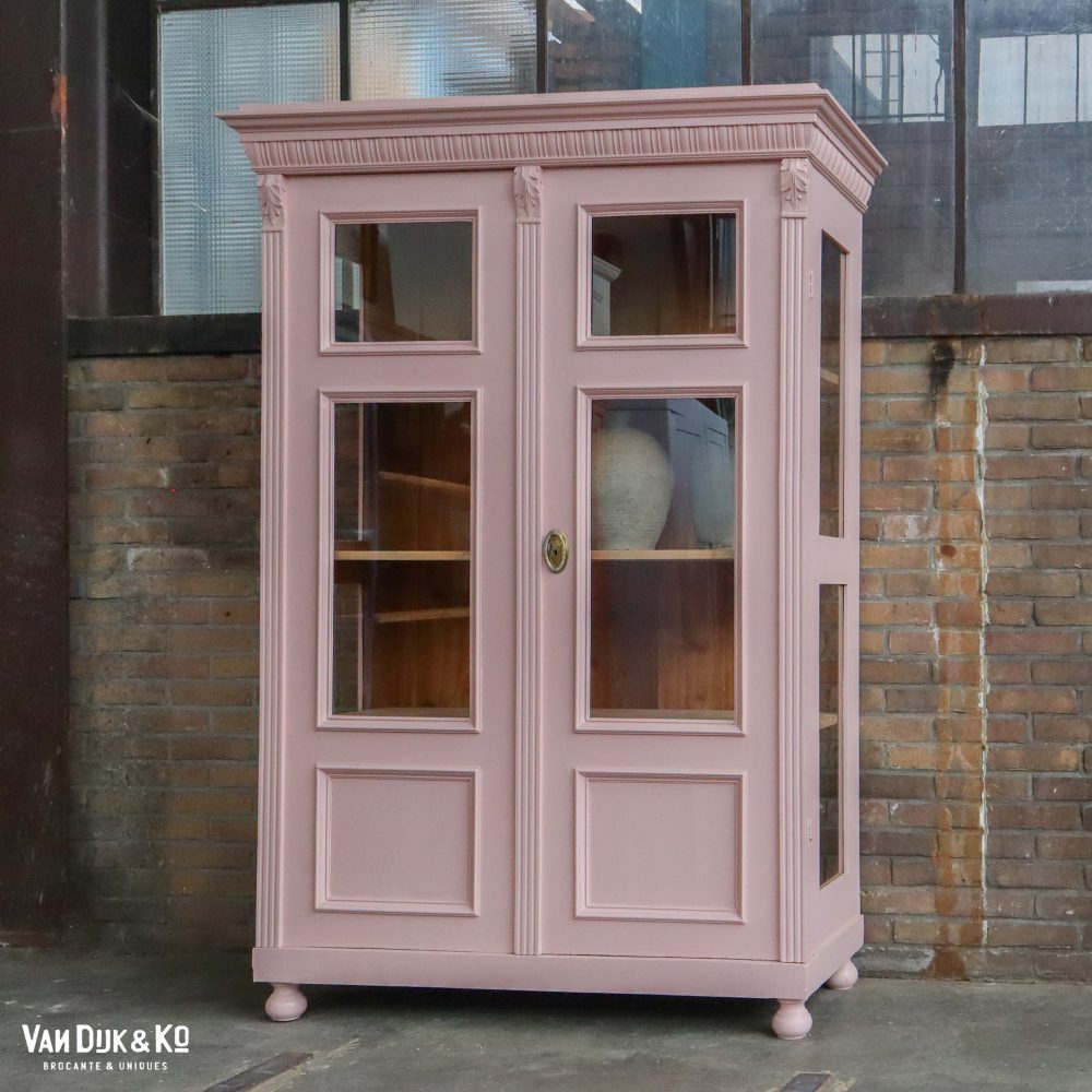 Roze vitrinekast - Afbeelding 2
