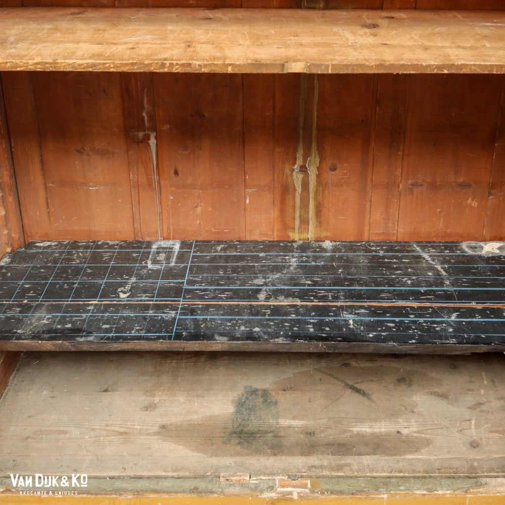 Brocante vitrinekast - demontabel - Afbeelding 8
