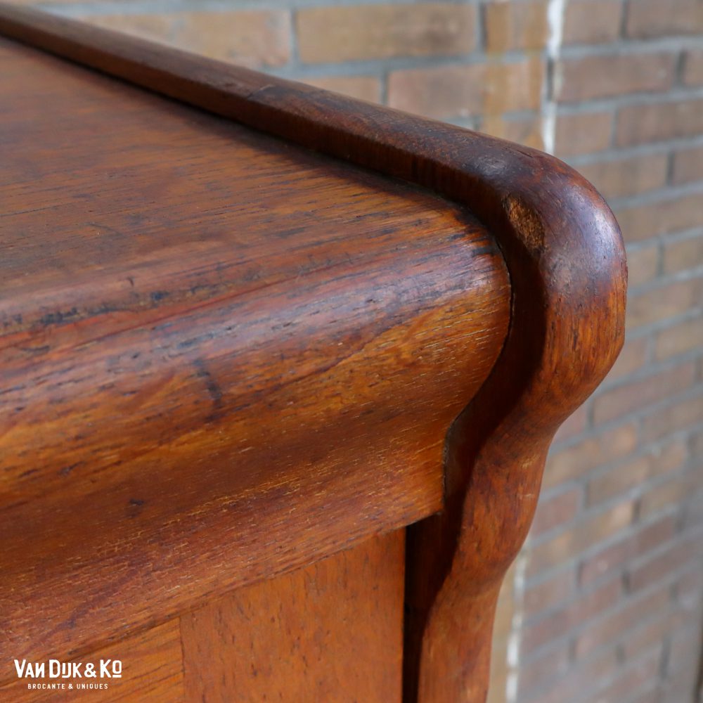 Vintage houten archiefkast - Leyden & van Beest - Afbeelding 6