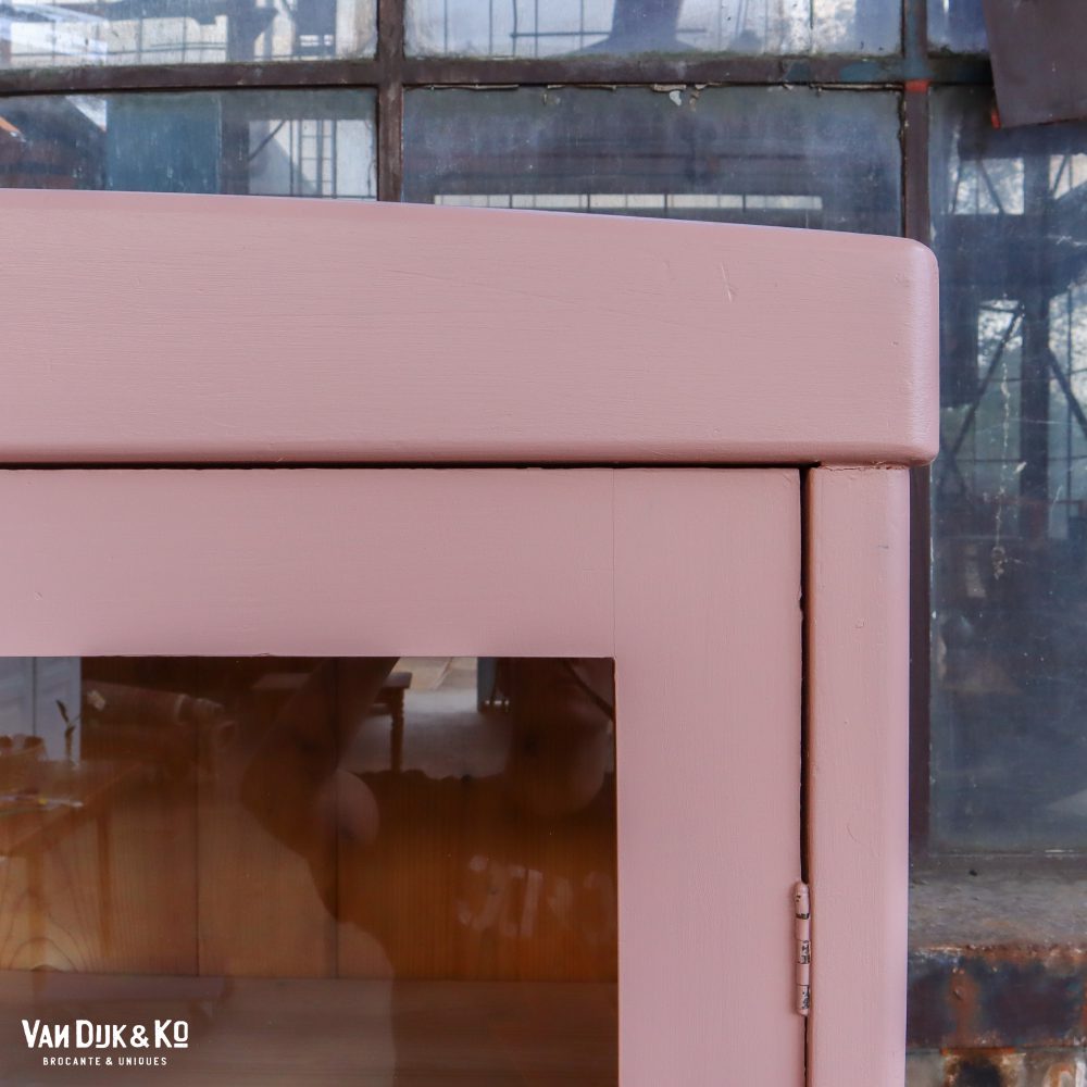 Roze vitrinekast - Afbeelding 5