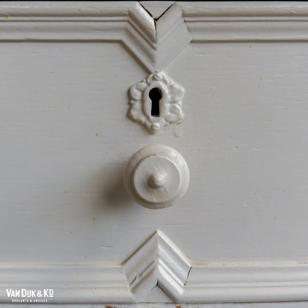 Brocante houten bureau - Afbeelding 7