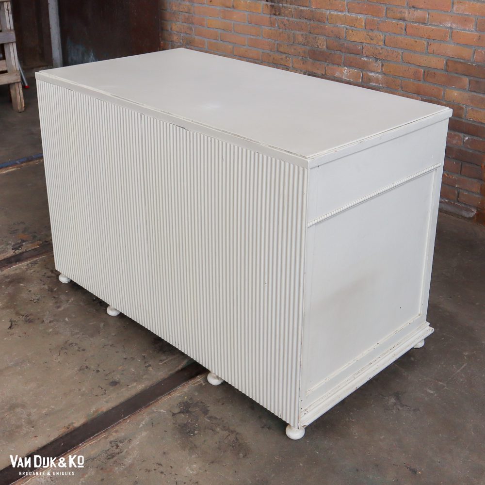 Brocante houten bureau - Afbeelding 12
