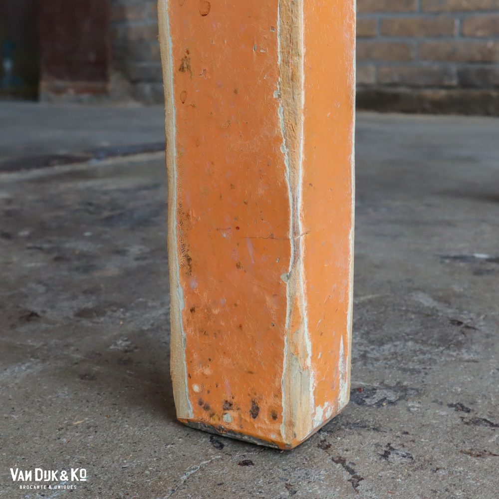 Brocante bureautje met grote la - Afbeelding 10