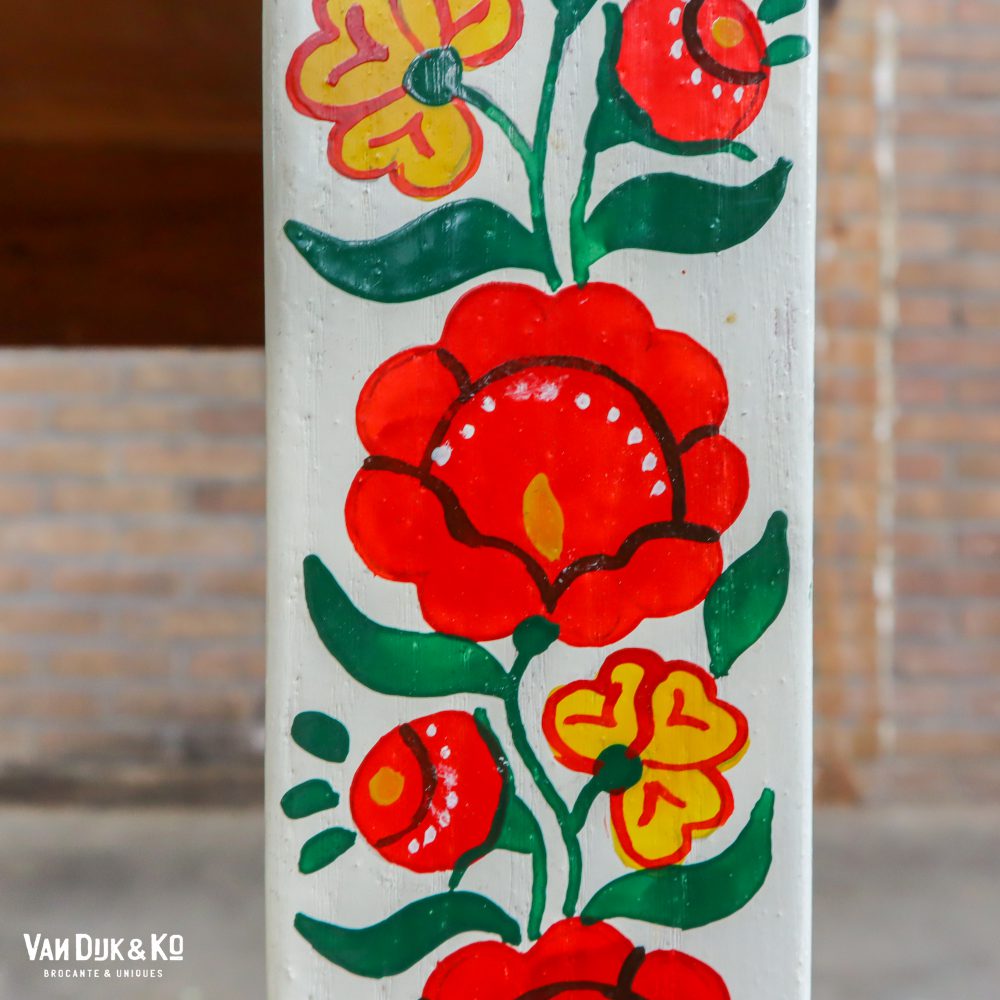 Roemeense handbeschilderde tafel - Afbeelding 6