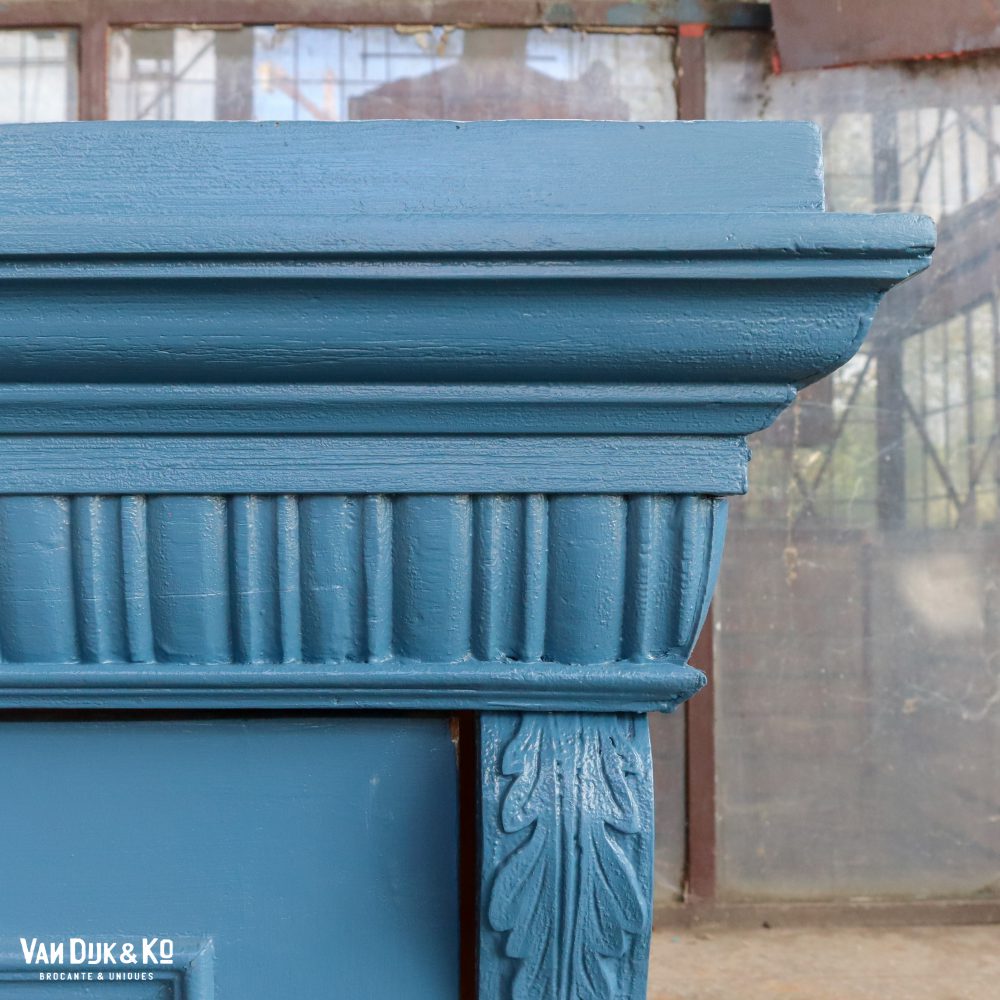 Blauwe vitrinekast - Afbeelding 6