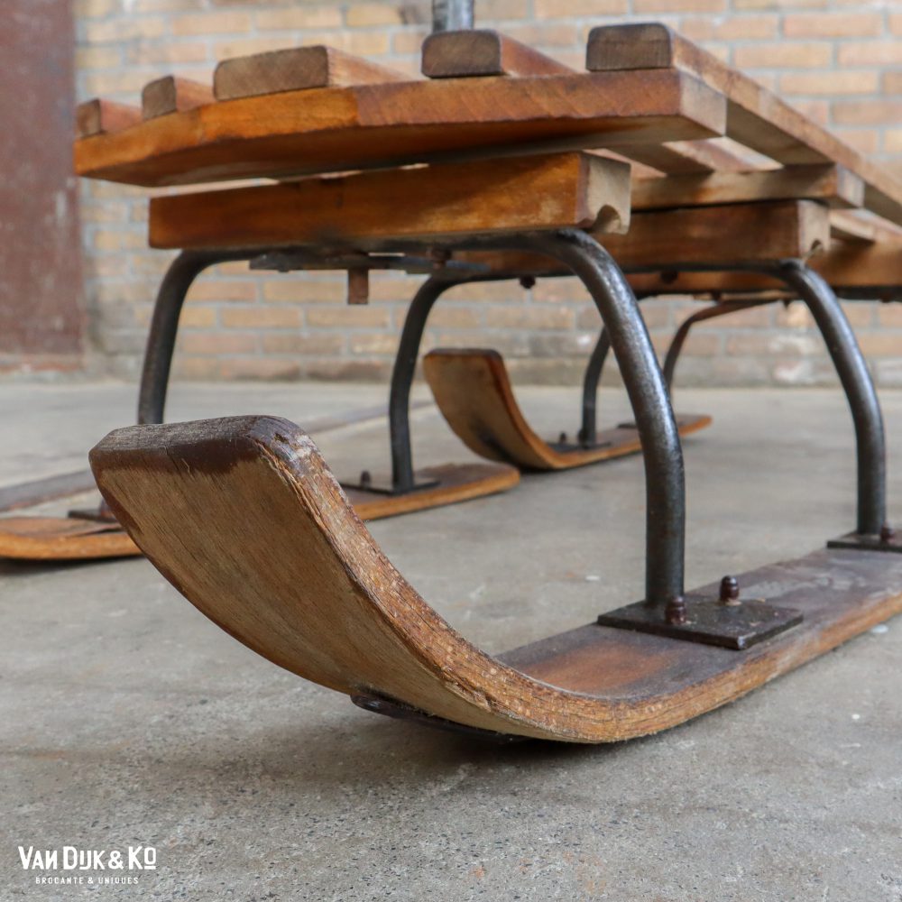 Brocante slee met stuur – Bild 3
