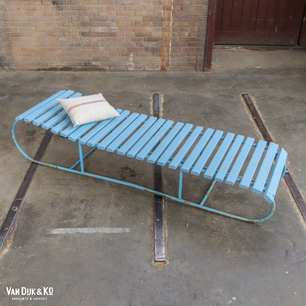 Brocante ligbed - Afbeelding 2