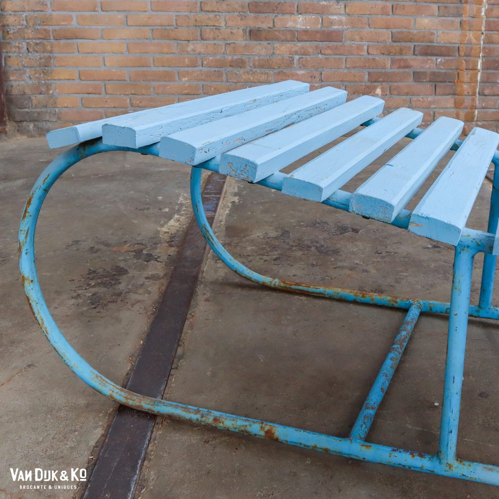 Brocante ligbed - Afbeelding 4