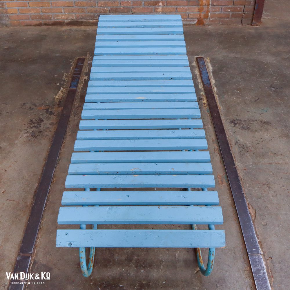Brocante ligbed - Afbeelding 3