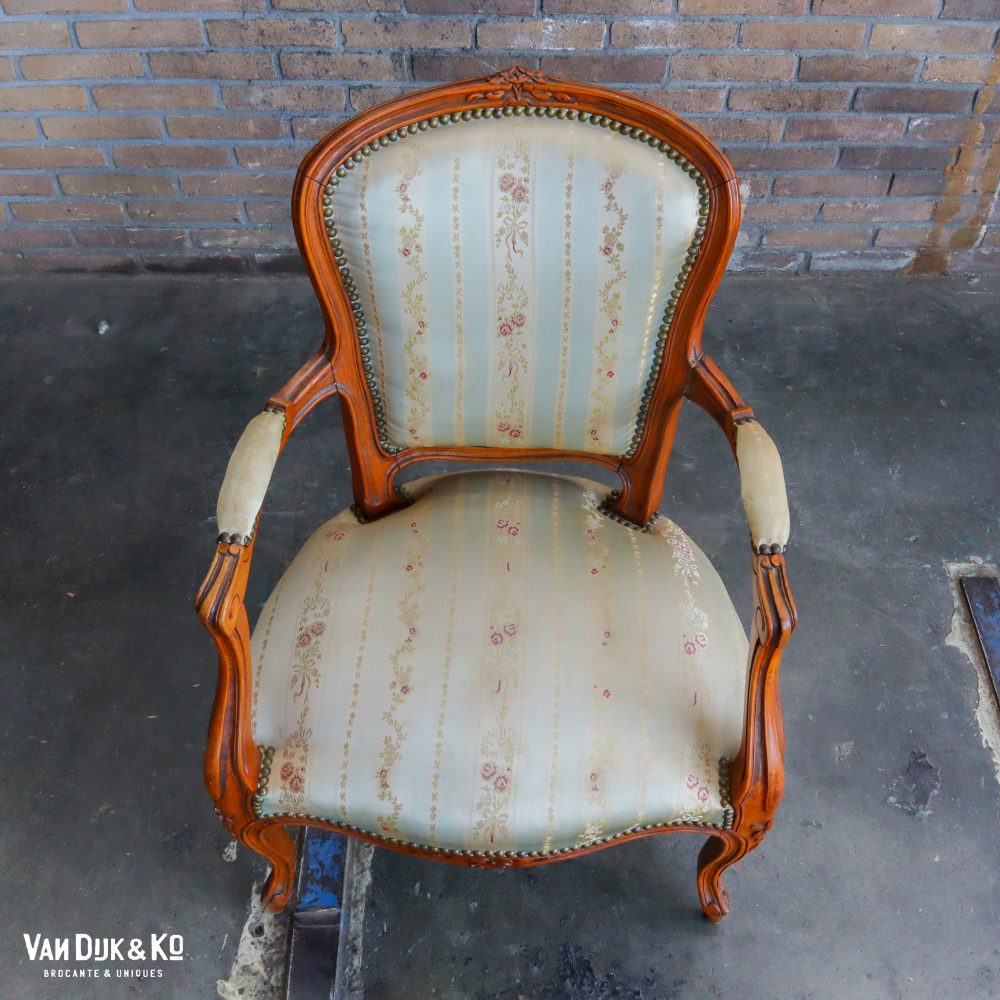 Vintage Louis XV stoel - Afbeelding 2