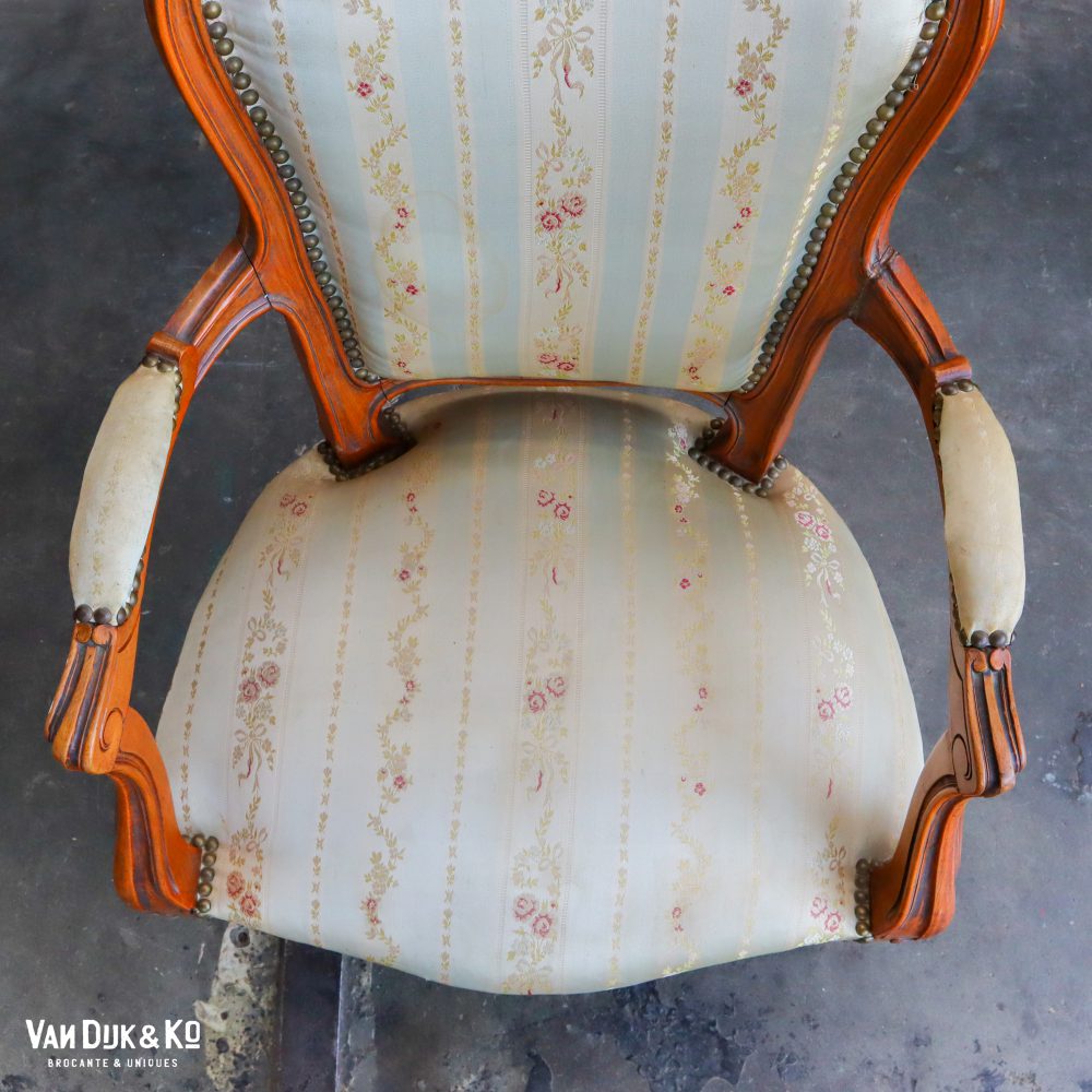 Vintage Louis XV stoel - Afbeelding 3