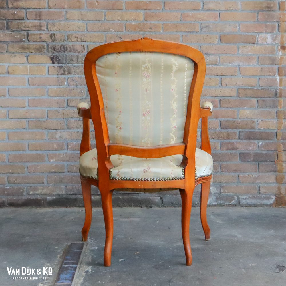 Vintage Louis XV stoel - Afbeelding 9