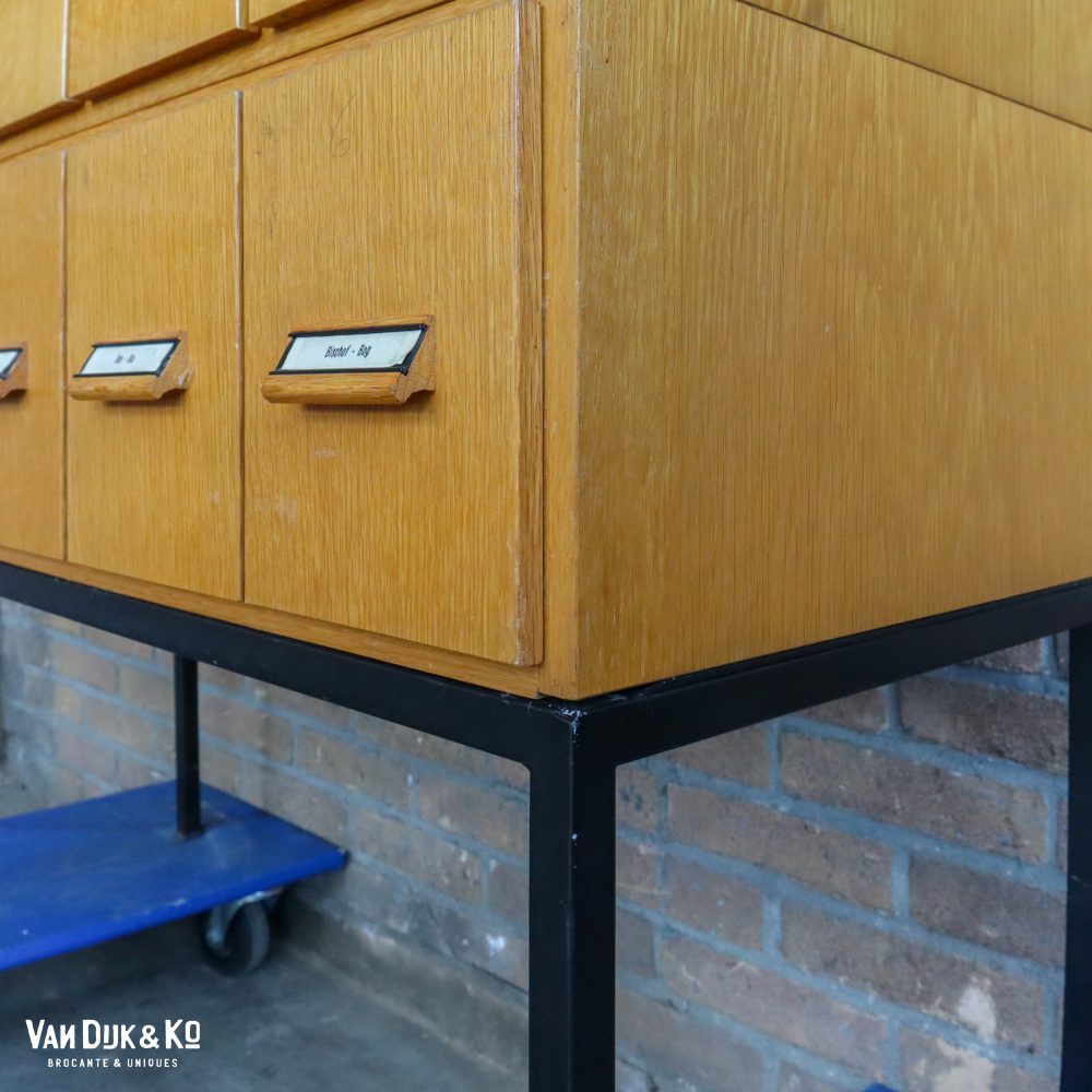 Vintage archiefkast - Afbeelding 5