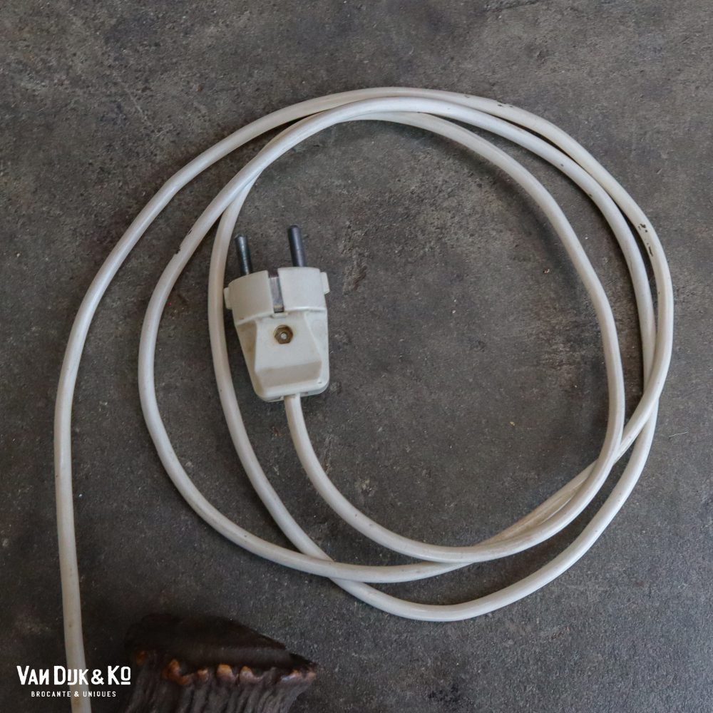 Vintage gewei vloerlamp - Afbeelding 13