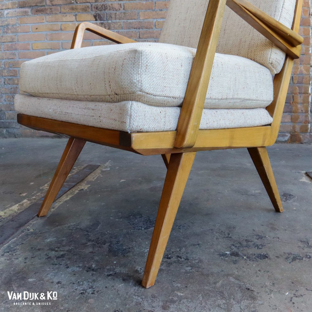 Vintage Knoll Antimott fauteuils - Afbeelding 7