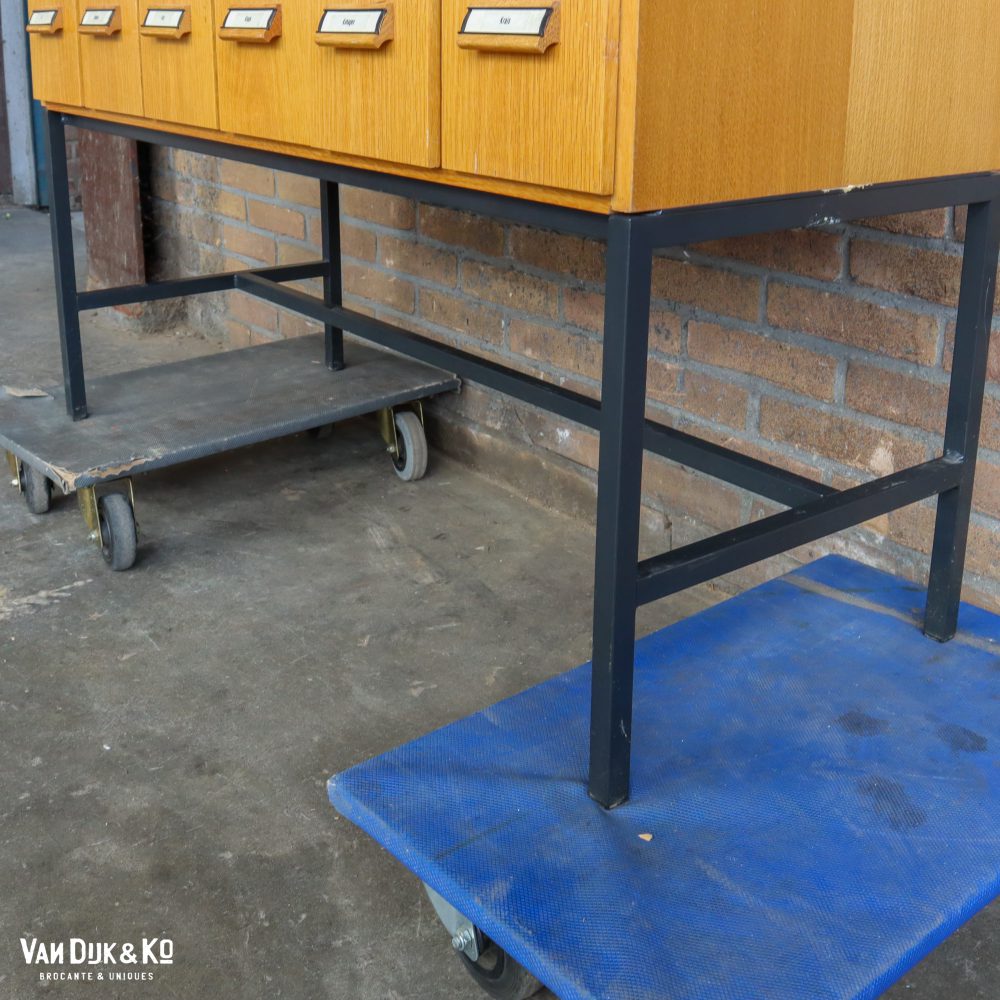 Vintage archiefkast - Afbeelding 9