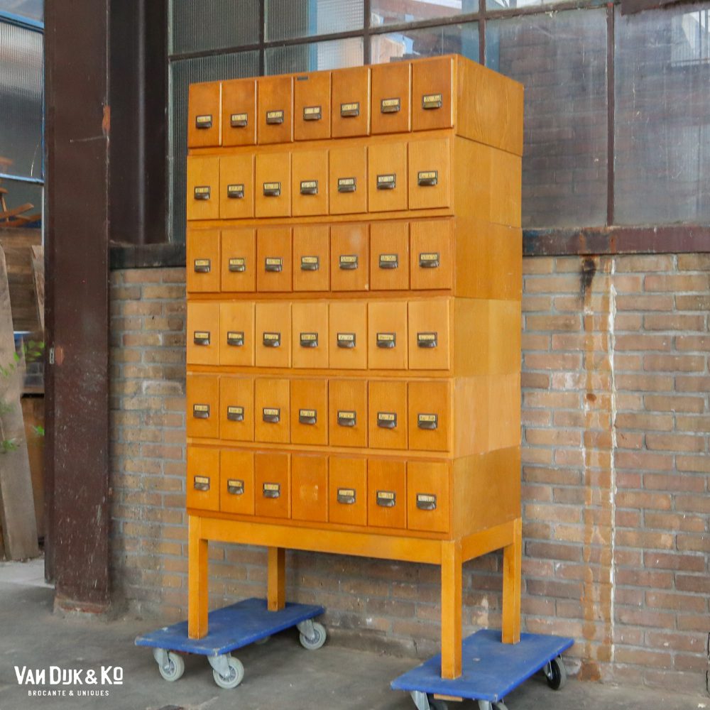 Vintage archiefkast - Afbeelding 2