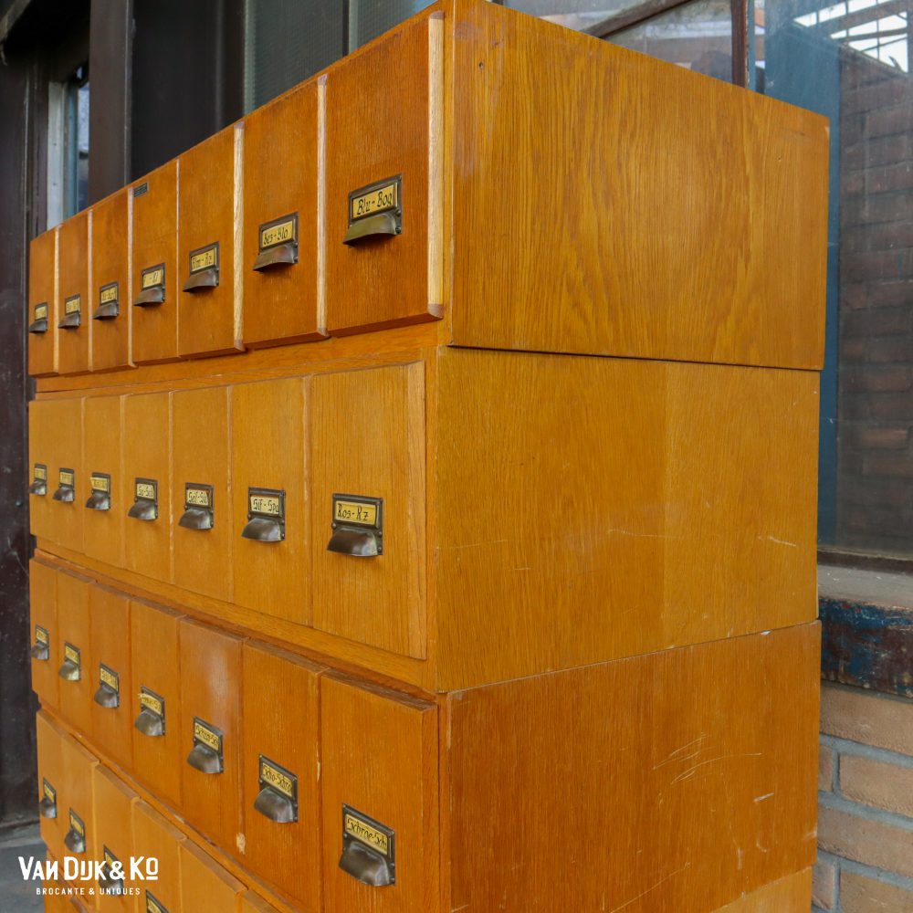 Vintage archiefkast - Afbeelding 8