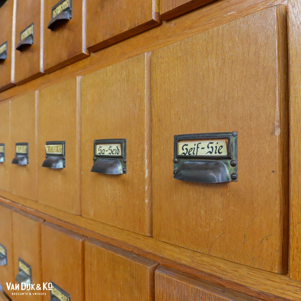 Vintage archiefkast - Afbeelding 6