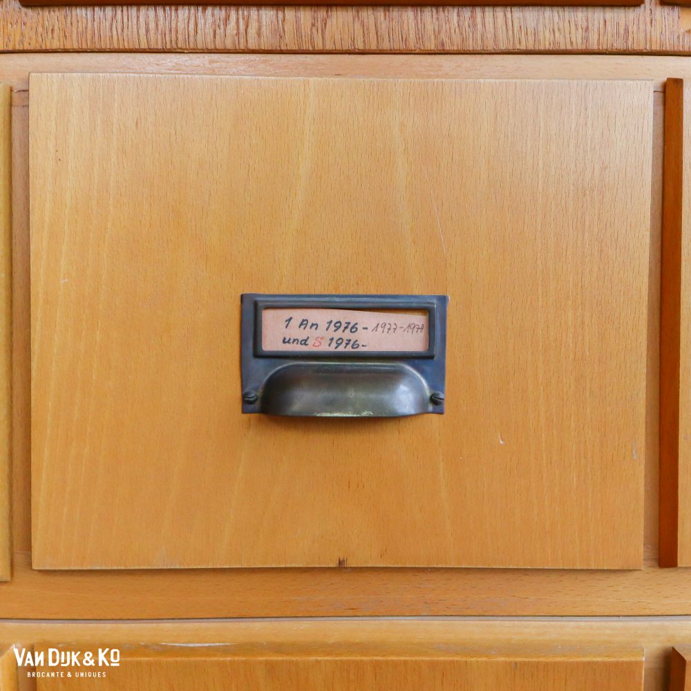 Vintage archiefkast - Afbeelding 9
