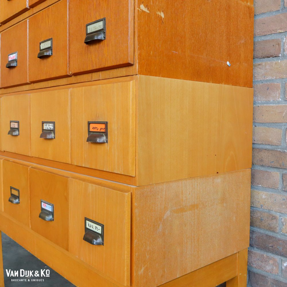 Vintage archiefkast - Afbeelding 8