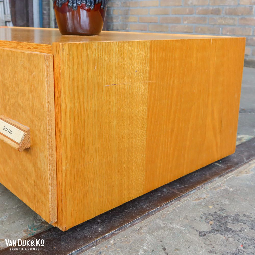 Vintage archief lade blok - Afbeelding 7