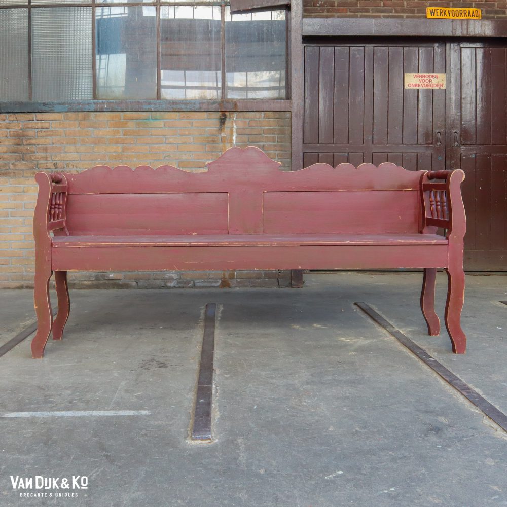 Houten bank - Afbeelding 3