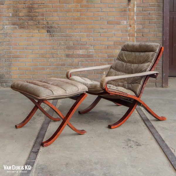 Folding Flex Chair Lounger met voetenbank - Ingmar Relling