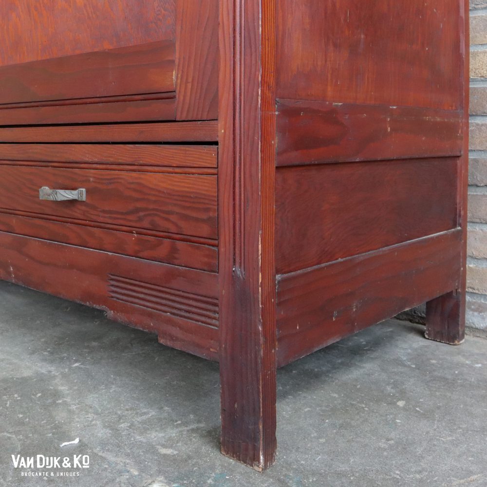 Vintage kast met spiegel - Afbeelding 8