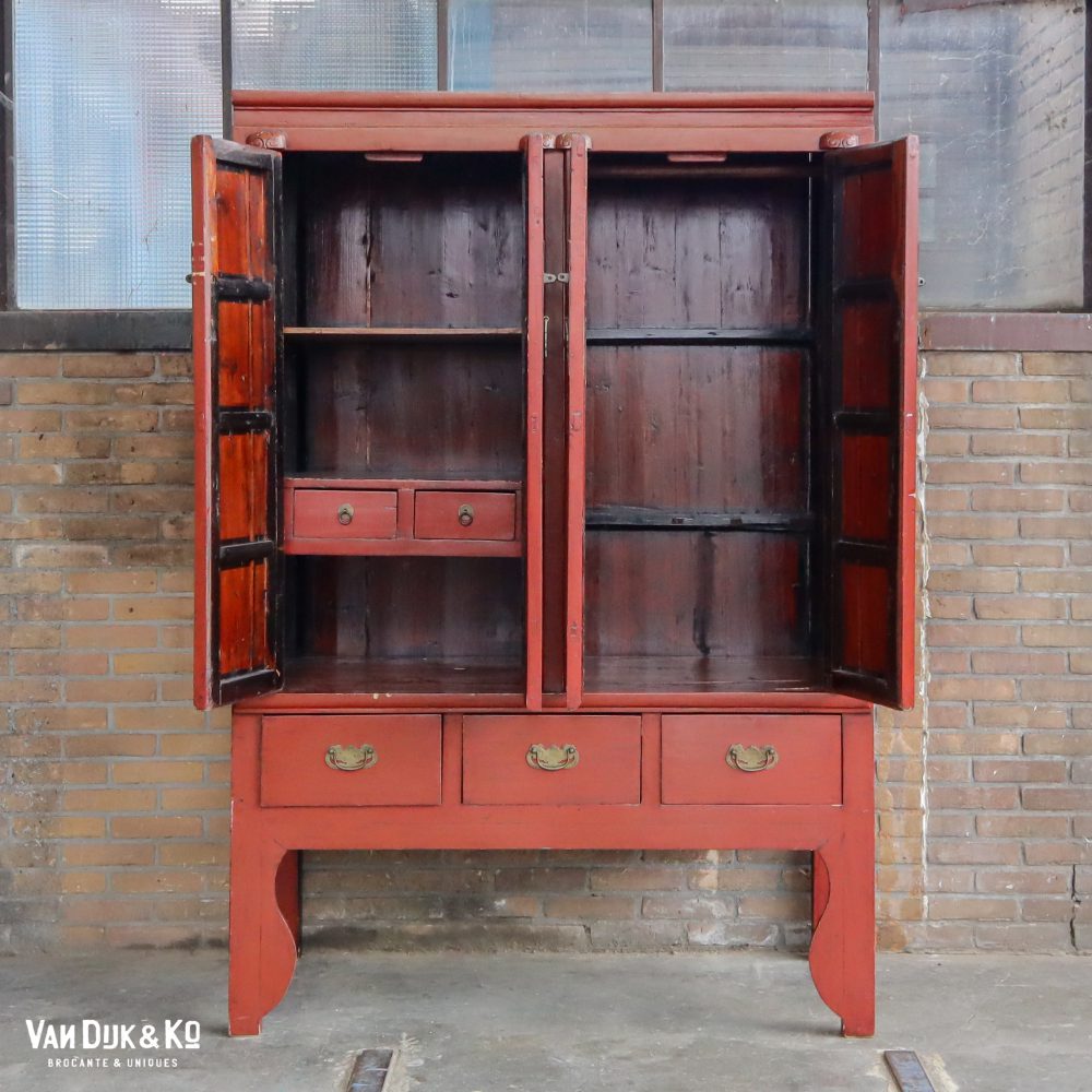 Antieke Chinese kledingkast - Afbeelding 3