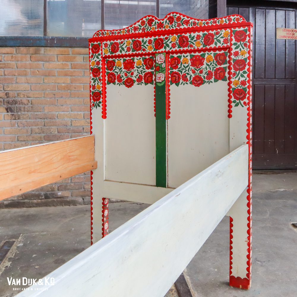 Handbeschilderd Roemeens bed - Afbeelding 3