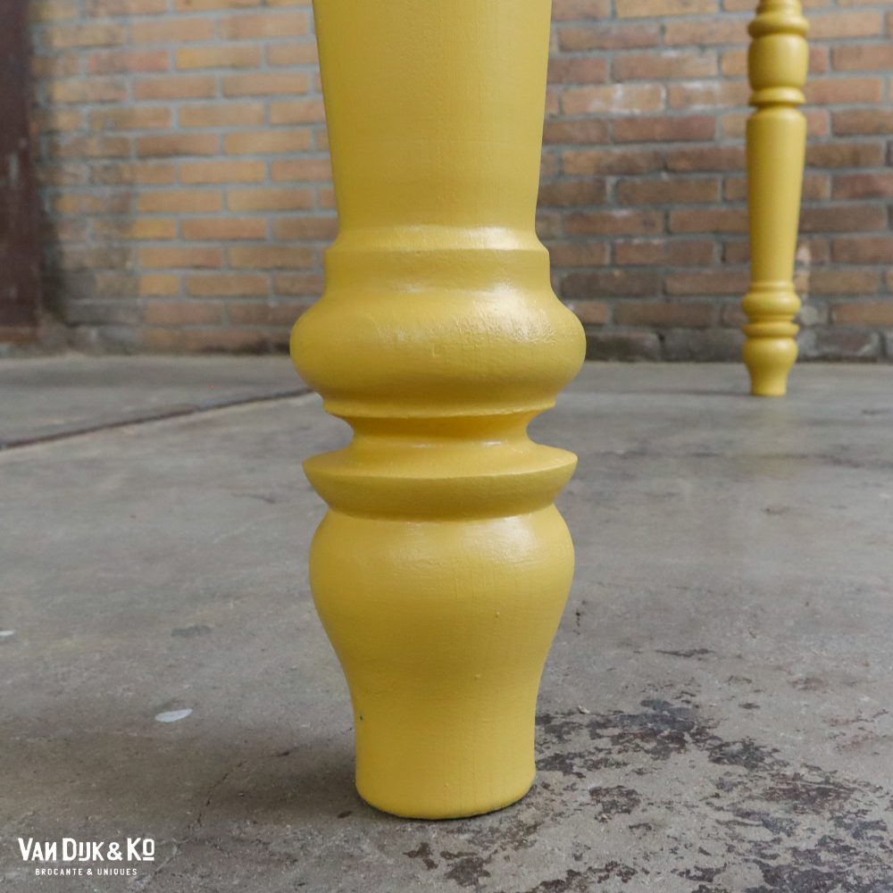 Landelijke tafel - geel onderstel - Afbeelding 6
