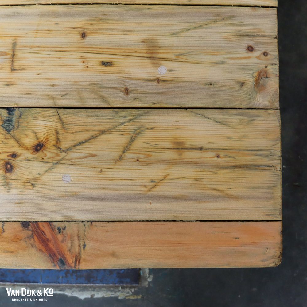Landelijke tafel - groen onderstel - Afbeelding 5