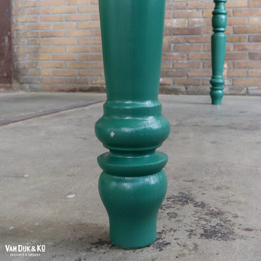 Landelijke tafel - groen onderstel - Afbeelding 6