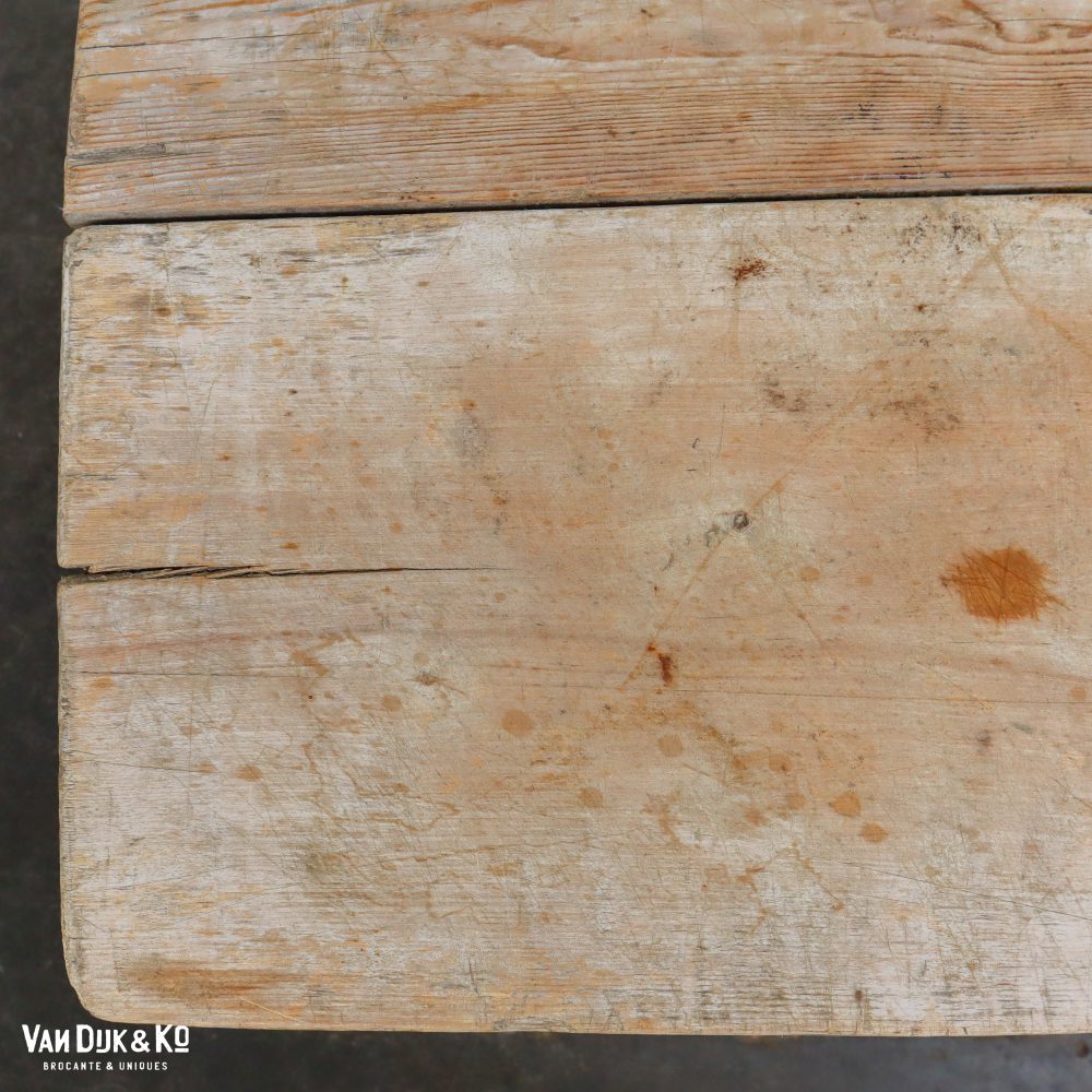 Landelijke kruispoot tafel - 3 meter - Afbeelding 6