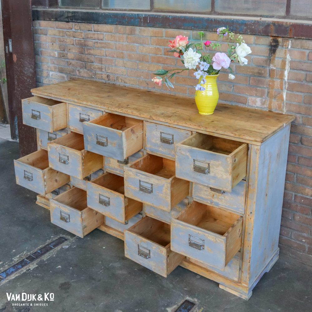 Brocante ladekast - Afbeelding 3