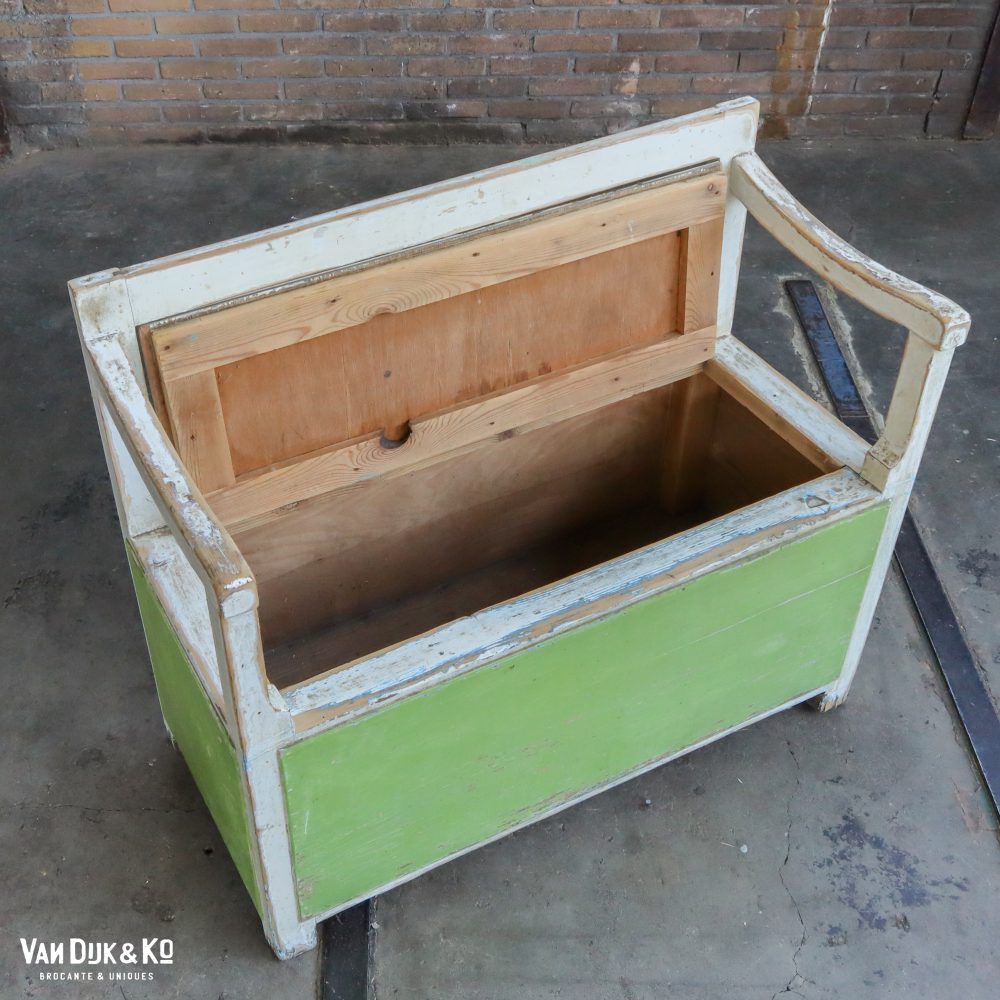 Brocante klepbankje - Afbeelding 3
