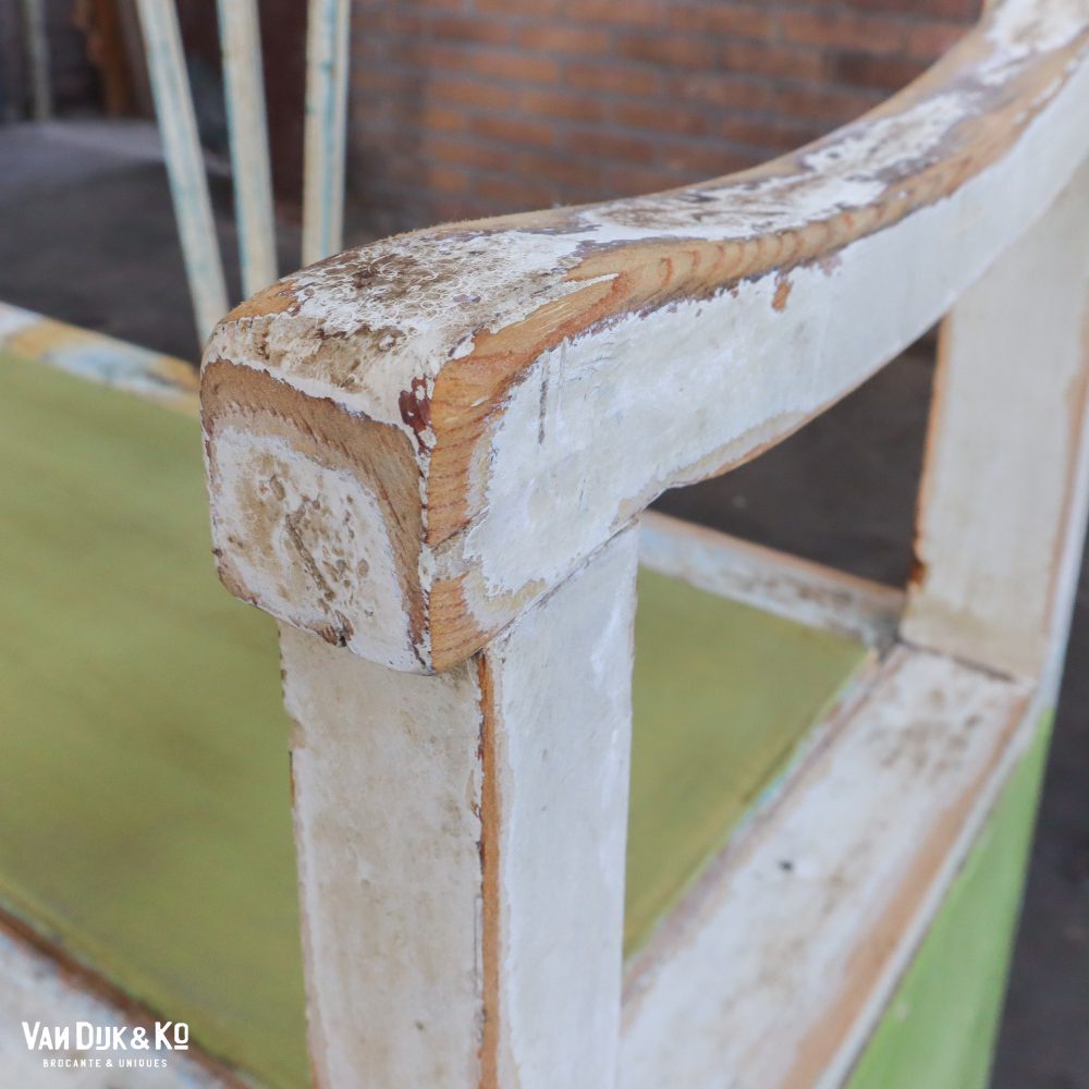 Brocante klepbankje - Afbeelding 6