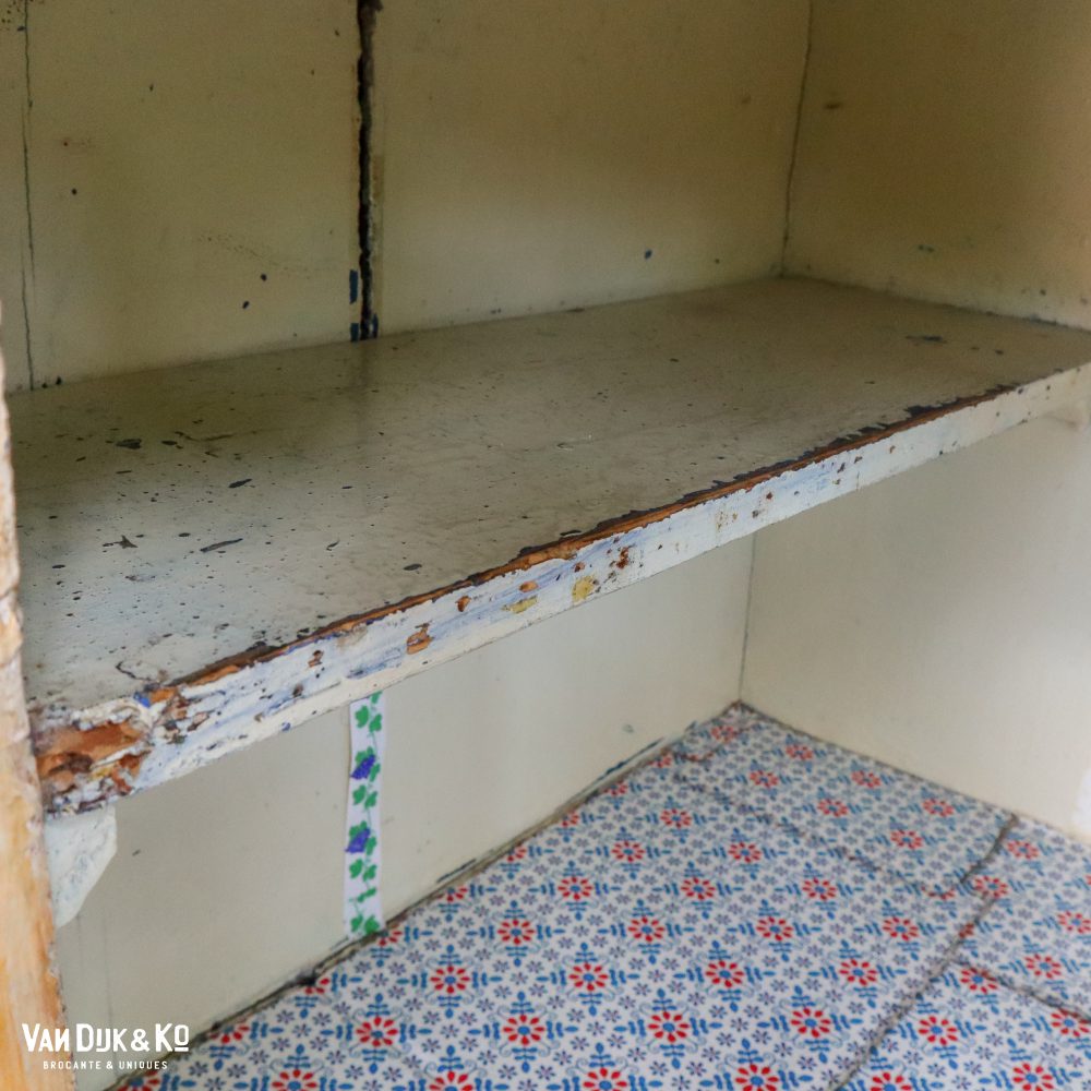 Antieke beschilderde kast - Staphorster spinde - Afbeelding 8