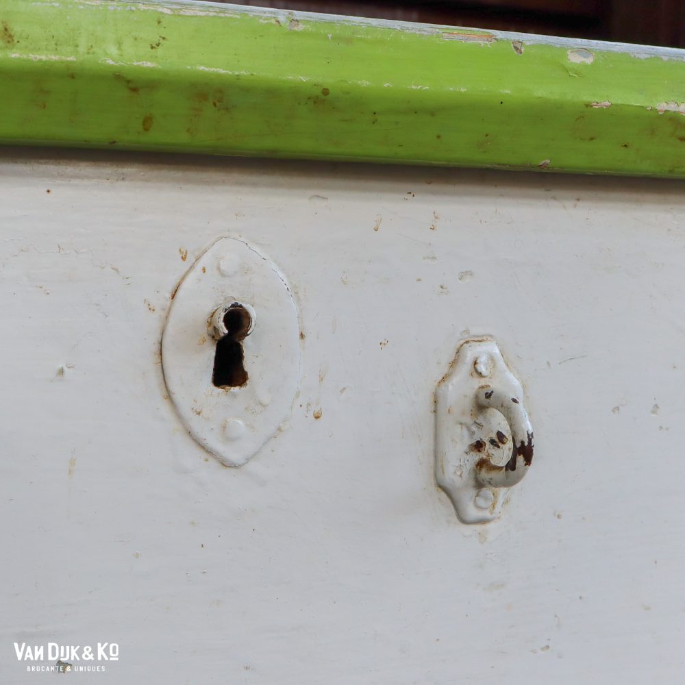 Brocante houten kist - Afbeelding 6