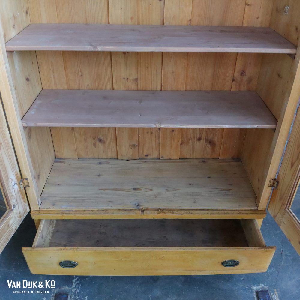 Brocante vitrinekast - Afbeelding 4