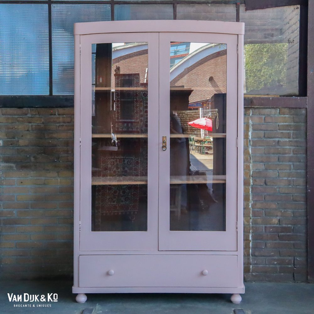 Roze vitrinekast - Afbeelding 2