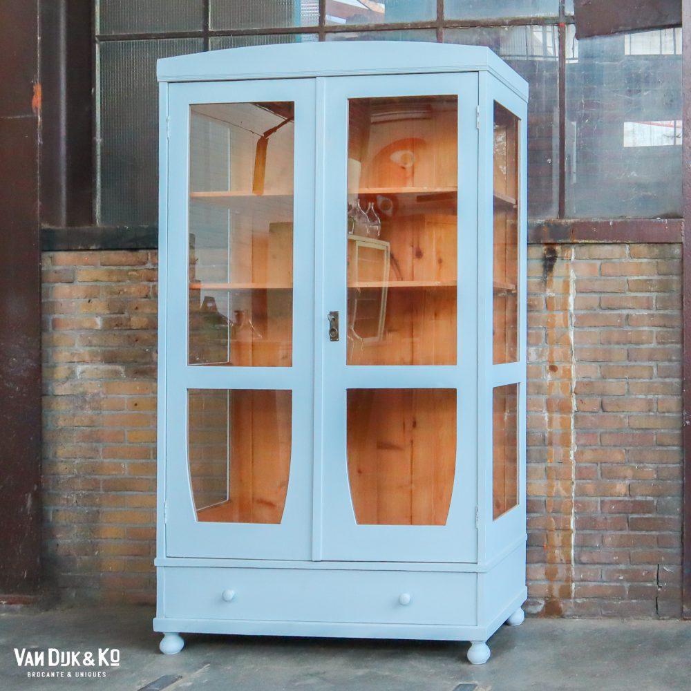 Brocante vitrinekast - Afbeelding 2