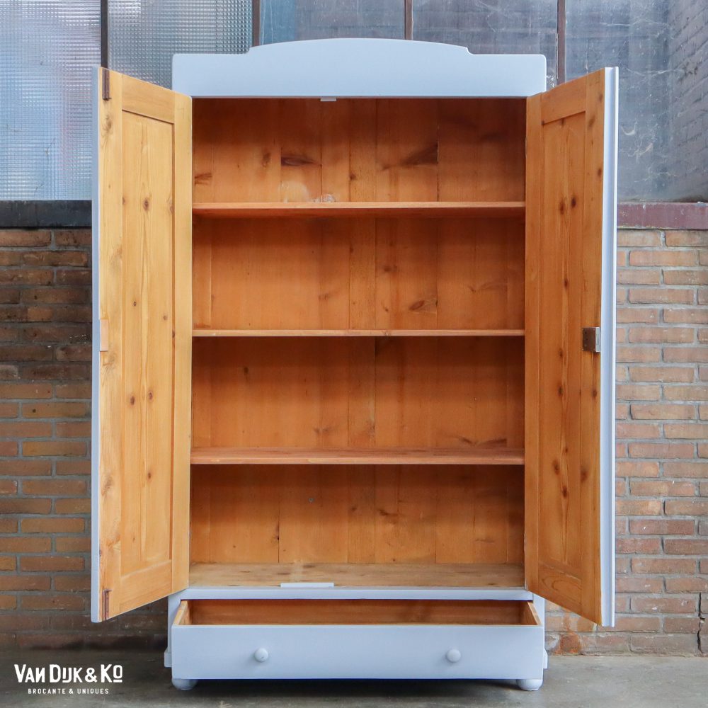 Brocante linnenkast - Afbeelding 3