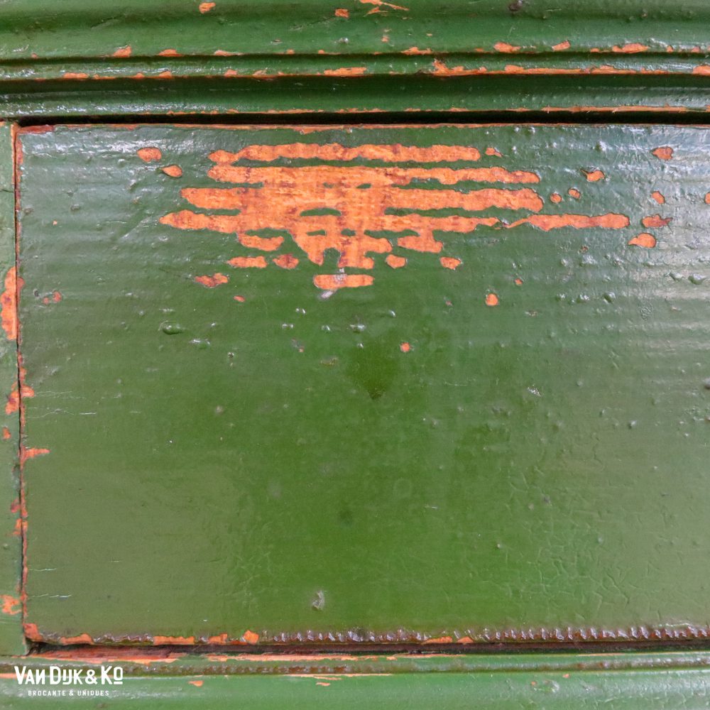 Groene brocante buffetkast - Afbeelding 15