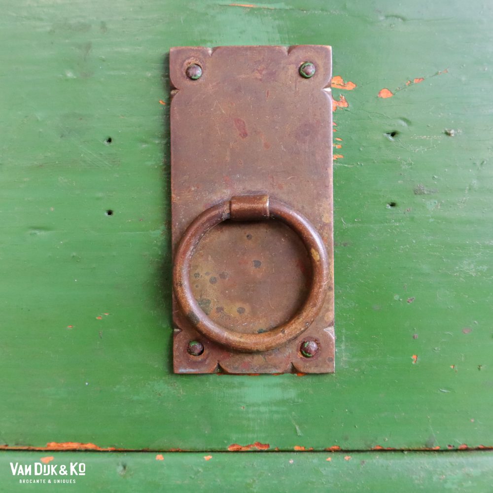 Groene brocante buffetkast - Afbeelding 13
