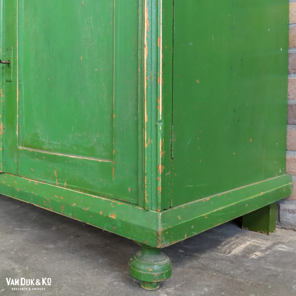 Groene brocante buffetkast - Afbeelding 16