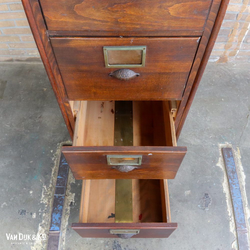 Vintage archiefkast - Afbeelding 5