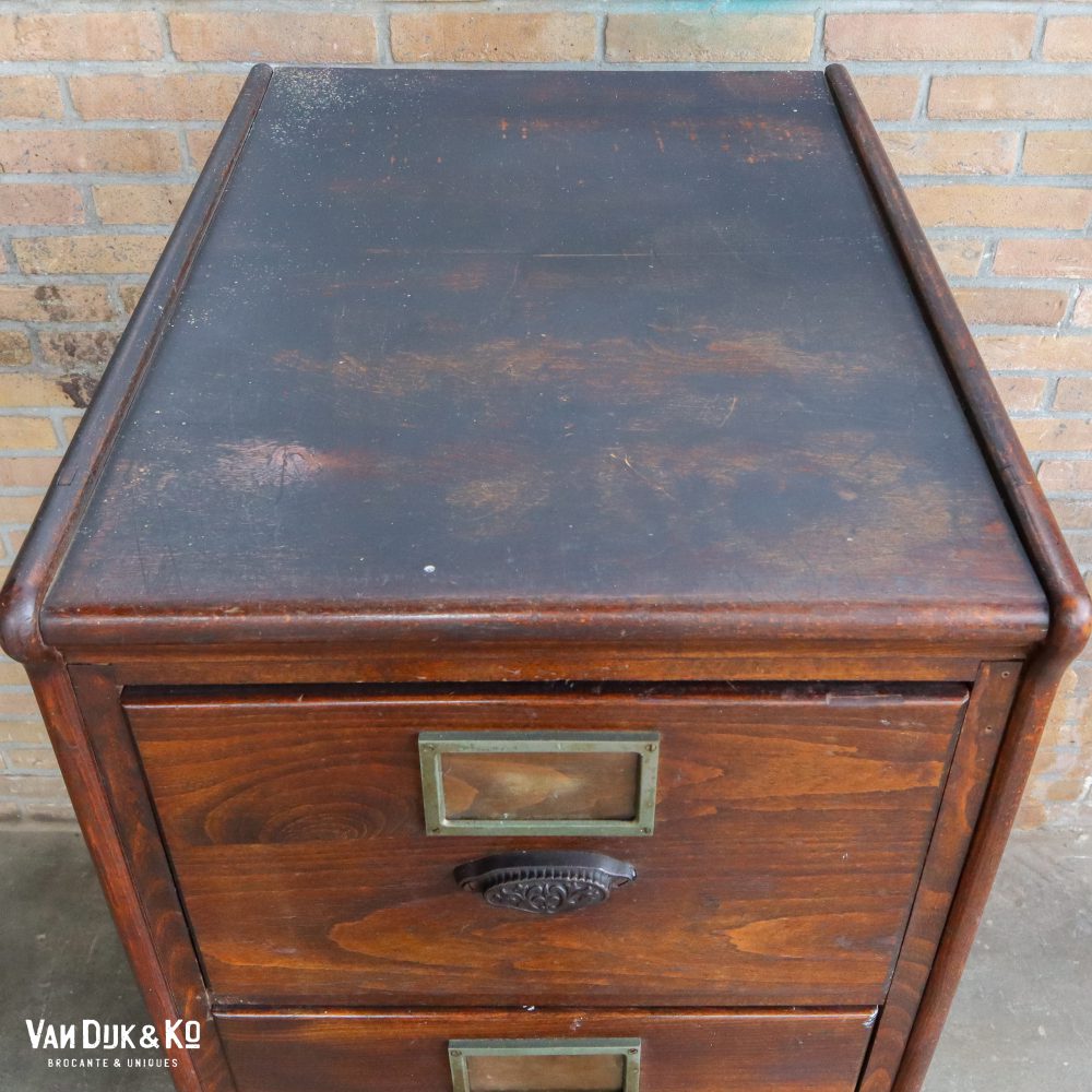 Vintage archiefkast - Afbeelding 7