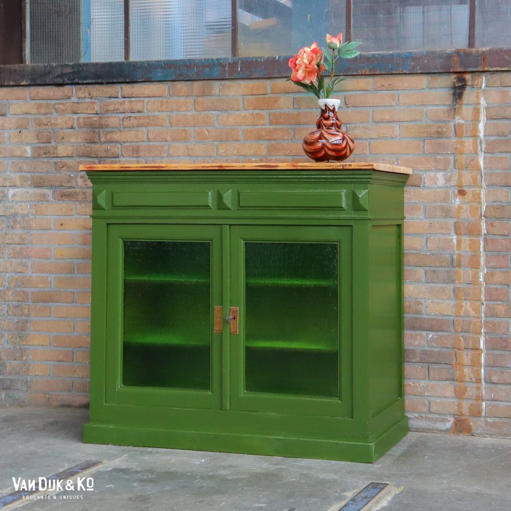 Groen vitrinekastje - Afbeelding 2